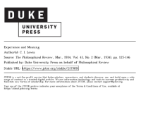 Image of Article - Experience and Meaning Vol: 43 (Issue): 2 Hal: 125–146