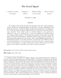 Image of Article - The Social Signal Volume 158, Issue C 103870