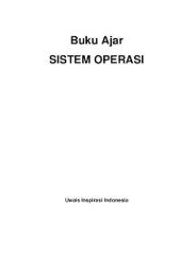 Image of e-Book Buku Ajar Sistem Operasi