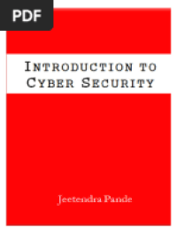 Image of e-Book Introduction to Cyber Security
