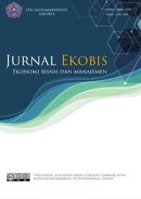 Image of Jurnal Ekobis - Ekonomi Bisnis dan Manajemen