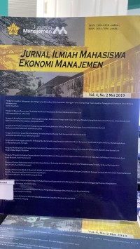 Image of Jurnal Ilmiah Mahasiswa Ekonomi Manajemen Vol. 4 No. 2 Mei 2019