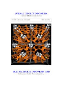 Image of Jurnal Zeolit Indonesia Vol. 4 NO. 1 Maret 2005