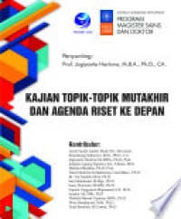 Image of Kajian topik-topik mutakhir dan agenda riset kedepan