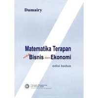 Image of Matematika Terapan untuk Bisnis dan Ekonomi Edisi Kedua