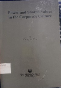 Image of Power and shared values in the corporate culture