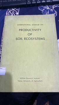Image of Productivity of Soil Ecosystems