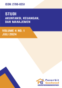 Image of Studi Akuntansi, Keuangan, dan Manajemen Vol. 4 No. 1 Juli 2024