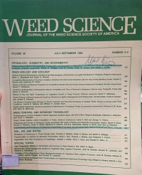 Image of Weed Science Vol.44 No. 1 January - March 1996