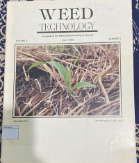 Image of Weed Technology Vol. 2 No. 3 July 1988