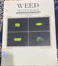 Image of Weed Technology Vol. 2 No. 4 October 1988