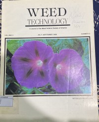 Image of Weed Technology Vol. 3 No. 3 July - September 1989