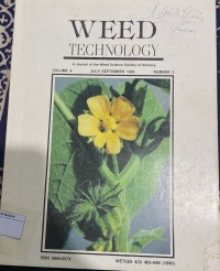 Image of Weed Technology Vol. 4 No. 3 July - September 1990