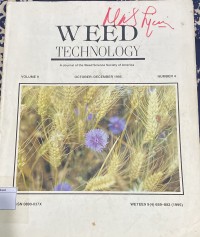 Image of Weed Technology Vol. 9 No. 4 October - December 1995